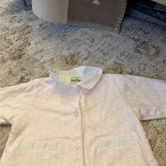 Baby Dior Other - Baby Dior Pink Patterned Jacket